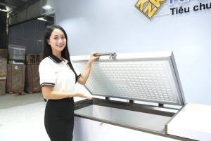 Tủ đông nằm ngang siêu thị Kanawa