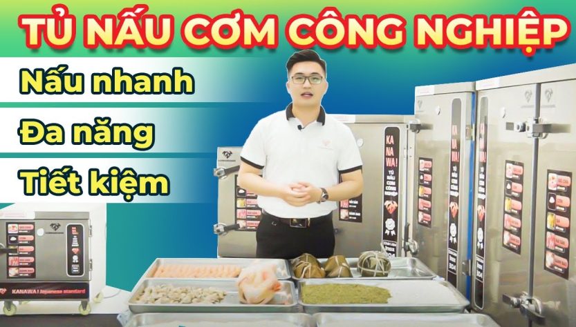 Tủ cơm công nghiệp 4 khay Kanawa nấu được bao nhiêu kg gạo ?