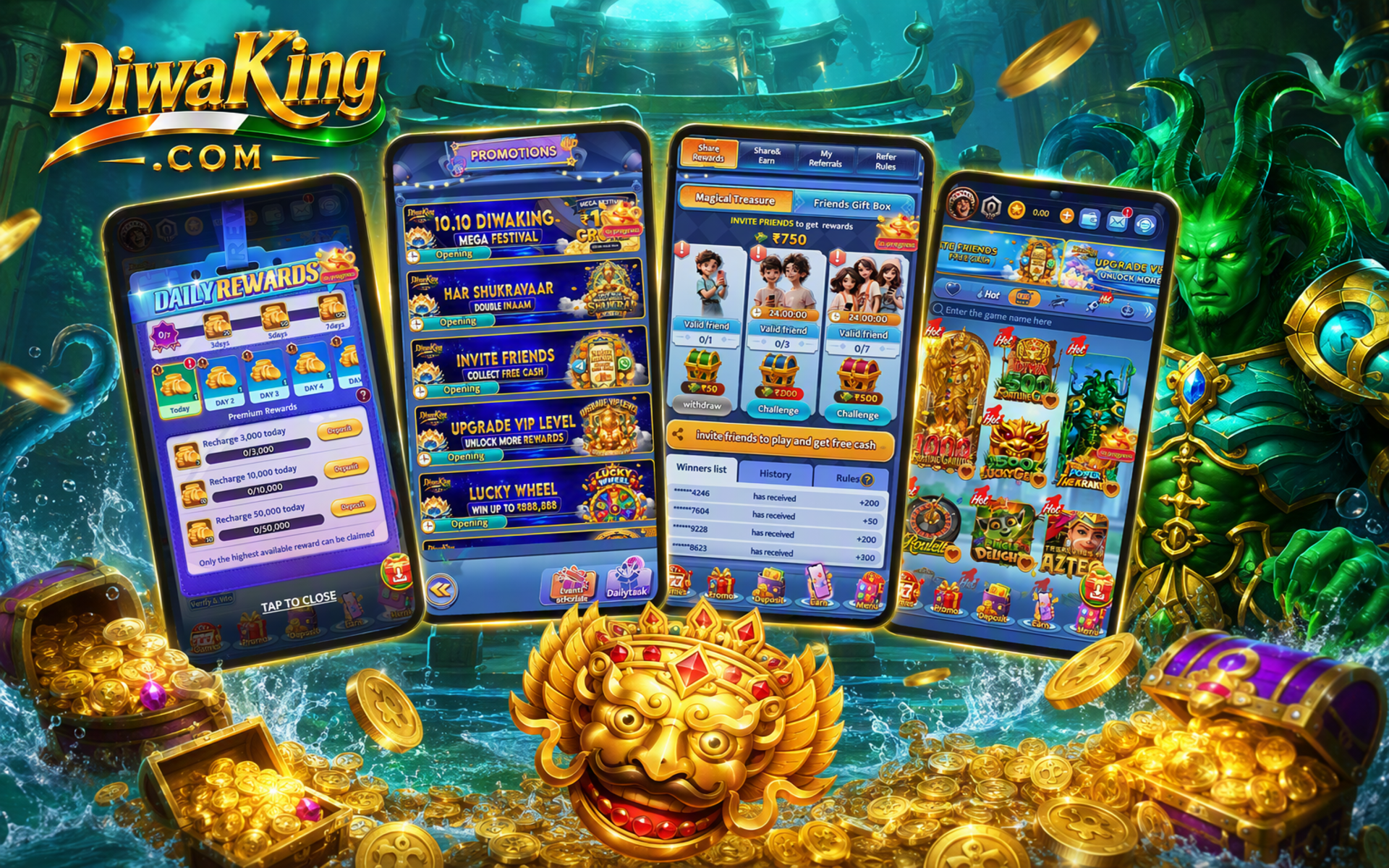 Diwa King wagering note